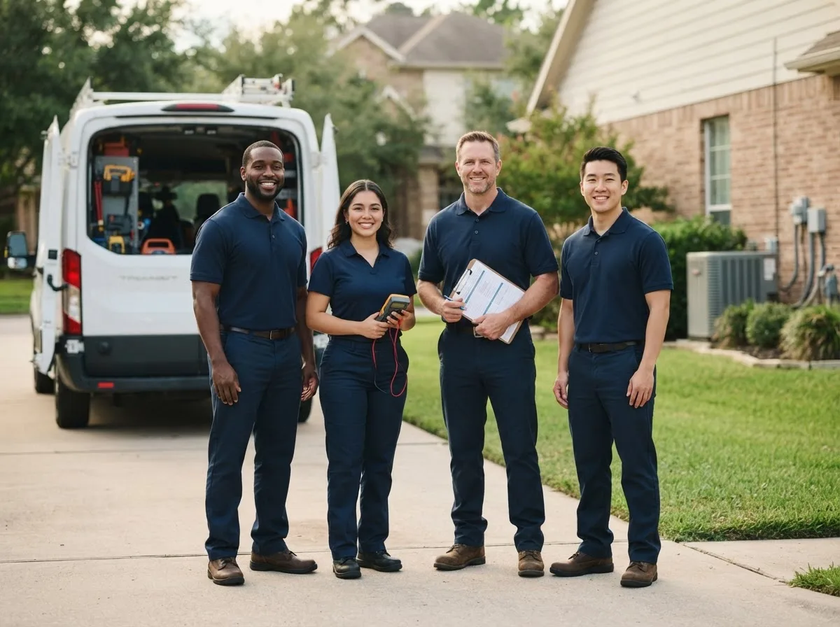 Certified HVAC technician near Plainville, IL